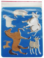 Трафарет "Домашние животные"