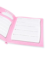 Анкета для друзей А5 7БЦ "Единорог в цветах" 224 стр., глиттер