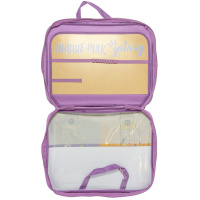 Папка д/труда A4 (335*260*60) 1отд. с ручками, ткань "Панды"