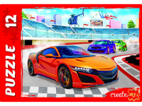 Пазл 12 элементов 17*13см "Крутой вираж"