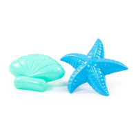 Формочки "Морская звезда, ракушка"