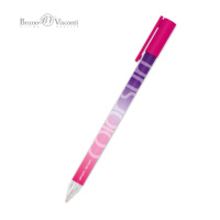 Ручка гелевая BV автомат. 0,38мм "ColorSurf. Bright" синяя, 3 цвета