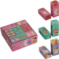 Ластик deVENTE "Animal's box" 50*21*16мм, синт. dust-free, ассорти