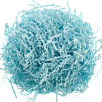 Наполнитель бумажный 50гр, 3 мм, голубая пастель