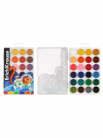 Акварельные краски 24 цв. ErichKrause Kids Space Animals медовые с УФ защитой яркости