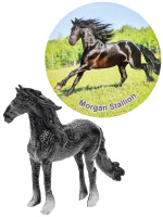 Резиновые животные "Лошадь" ассорти 23см