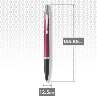 Parker Urban Core Шариковая ручка K309 Vibrant Magenta CT M синие чернила