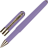 Ручка "Monaco. Лавандовая" шарик., 0,5мм, пластик/металл., синие чернила + стержень
