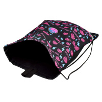 Мешок для обуви 1 отд, 360*480 светоотр. "Взрыв мозга" петля