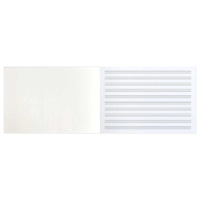 Тетрадь для нот А4 16л., гориз., скоба "Гитара"