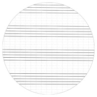 Тетрадь для нот А4 32л., вертик., гребень "Скрипичный ключ" мат.лам.