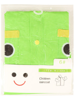 Дождевик-плащ микс размеров "Лягушка" размеры S 70-85,M 85-95,L 95-110,XL 110-125