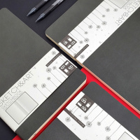 SKETCHBOOK SKETCH&ART BV, ORIGINAL,145х145 мм, 100 л., БЕЖЕВЫЙ 100 гр. В МЯГКОМ ПЕРЕПЛЕТЕ (СЕРЫЙ)