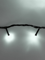 Гирлянда электрическая уличная 20м, 200LED неоновая 220 В,белая