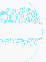 Набор  для вышивания гладью 27*35см "Поле с цветами"