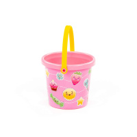 Ведро 0,5л с рисунком, цвет ассорти