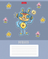 Тетрадь А5 24л лин. Hatber "Freaky friends" 5диз.в блоке, белизна 98%