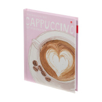 Блокнот А6 7БЦ  80л "Счастье в кофе" клетка, глянц.лам.