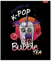 Тетрадь А5 48л кл. Hatber "Bubble tea" сфот-тач, запечат.оборот, 5 диз.в блоке