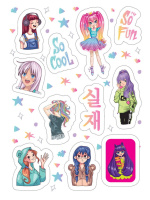 Альбом наклеек А6 8 стр., "Мое Аниме" Альбом наклеек А6 8 стр., "Мое Аниме"