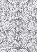 Раскраска-антистресс А4, 48стр. "Энергия вселенной"