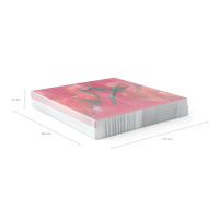 Тетрадь А5 48л кл. Erich Krause Scarlet", ламинация soft-touch+выборочный УФ-лак_MIX-PACK