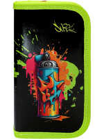 Пенал 2 отд. (190*105*25) молния, лам.картон "Баллончик для граффити"