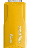 Флеш-драйв  64 GB USB 2.0 Smartbuy CLUE Yellow