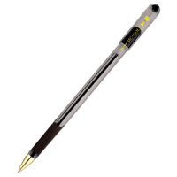 Ручка шар. MC GOLD с рез. 1,0мм чёрная