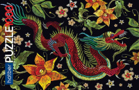 Пазлы 1000 элементов  480*680мм. "Китайский дракон" Premium