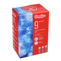 Гирлянда электрическая  9м 100LED светодиодная,, 220В, белый