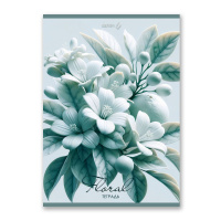 Тетрадь А4  48л кл. скоба Светоч "Лёгкость весны" БЕЗ ПОЛЕЙ