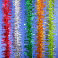 Мишура d=50мм, 2м "20" цвет ассорти