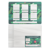 Расписание уроков пиши-стирай А3 "Real Croco", пластиковое 0,4мм