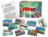 Игра Мемо "Природные чудеса России" 52 карточки