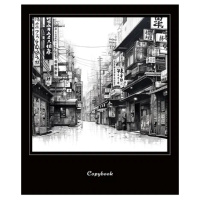 Тетрадь А5 48л кл. Альфа-Тренд "Города" твин УФ-лак, белизна 100%