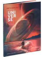Дневник универсальн. обл. 7БЦ "Зачарованный космосом" софт-тач, резинка, 40л.