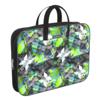 Папка А4 (360*290*70) с ручками, молния, ткань "Extreme"