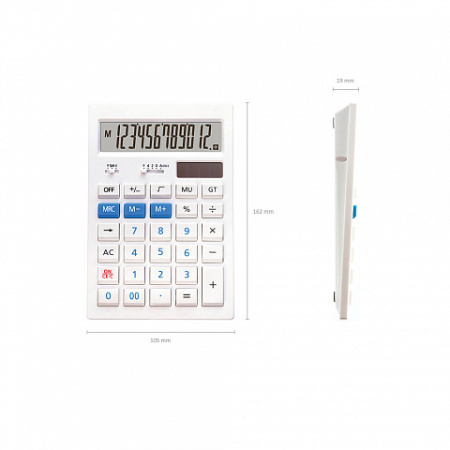 Калькулятор настольный проф. 12 разр. CC-352 с цветными кнопками