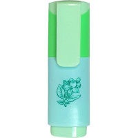 Набор текстовыделителей deVENTE Flowers 4 цв., 1-5мм, мини, аромат.пастель