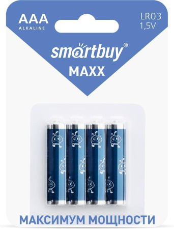 Батарейка LR-03 (ААА) Smartbuy, блистер, цена за 1 шт