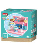 Конструктор пластм. "SLUBAN Румбокс. Кабинет" 116 дет.