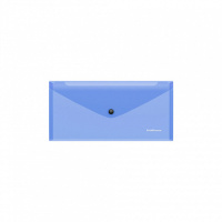 Конверт на кнопке В5 (229*289мм)  полупрозр. Glossy Vivid, ассорти