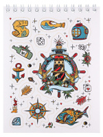 Альбом наклеек А6 8 стр., "Мои тату" Альбом наклеек А6 8 стр., "Мои тату"