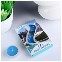 Свеча чайная ароматизированная 12гр "Горный воздух", 6шт/уп