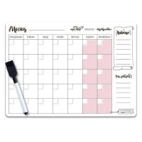 Планер магнитный с маркером "На месяц" (42х29см)