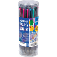 Ручка шар. многоцв. 4-х цветная "Quartet" 0,7мм