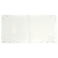 Блокнот 170*170мм  40л скоба "Релакс" мат.лам., выб.УФ-лак, диз.блок