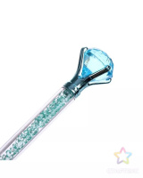 Ручка шар. "Diamond" синяя, пов.мех.