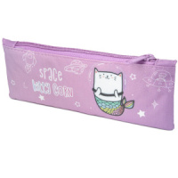 Пенал-косметичка (195*70) молния, ткань "Kitty corn"
